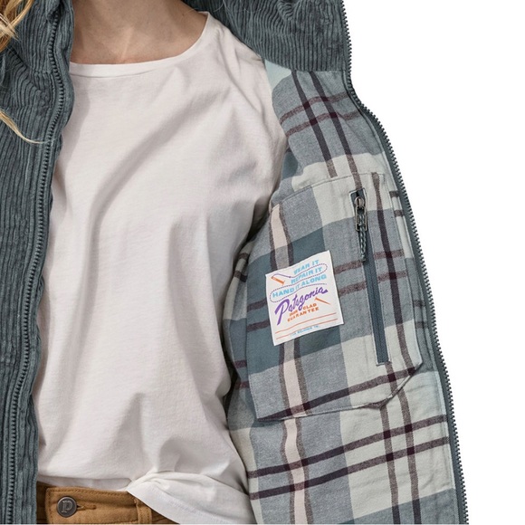 Patagonia Cord Fjord Coat - Nouveau Green XL - Picture 2 of 9